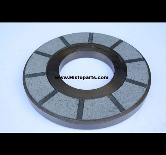 Brake piston with lining. International