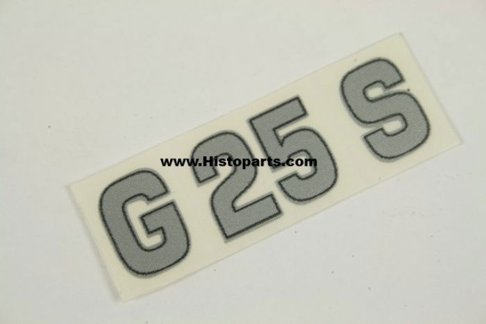 Dashboard decal Guldner G25