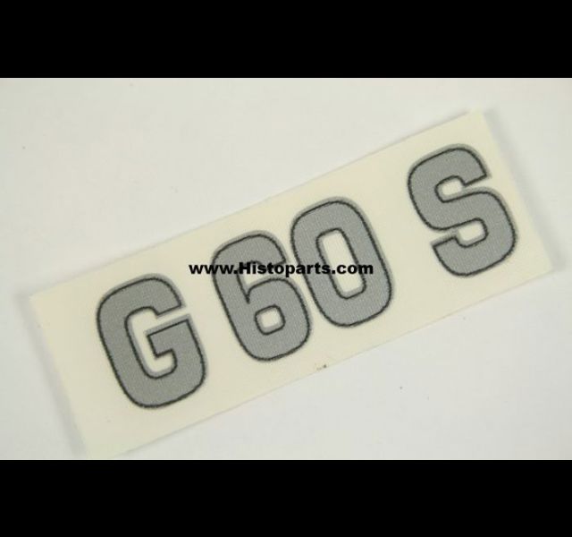 Dashboard decal Guldner G60