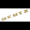 Deutz woord in messing voor 06 serie