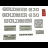 Motorkap stikkerset Guldner G30
