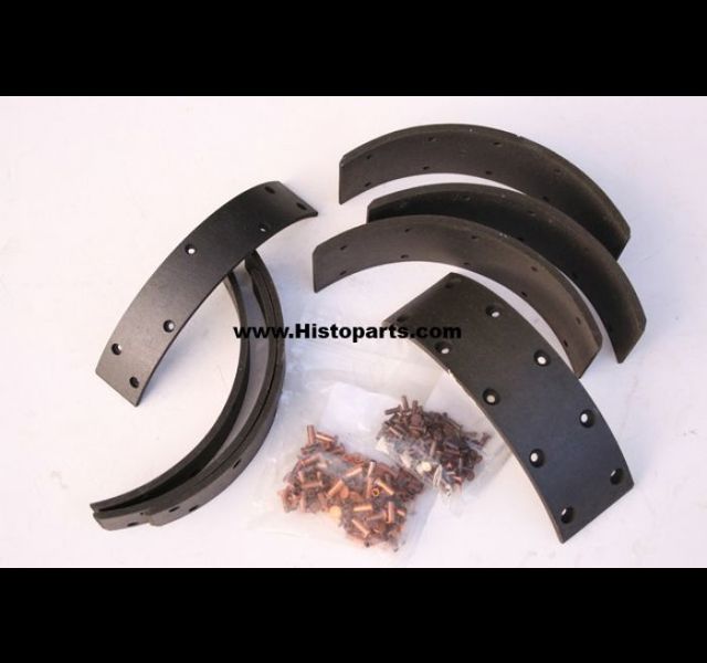 Brake lining kit, Guldner G25 to G45