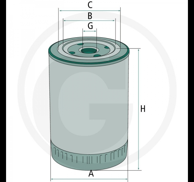 Engine oil filter International Histoparts