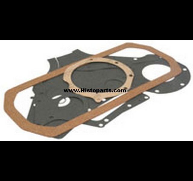 Lower engine gasket set. International B-serie