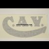 C.A.V. Battery box decals, Cropmaster Diesel, pair