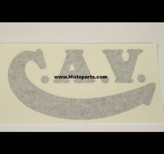 C.A.V. Battery box decals, Cropmaster Diesel, pair