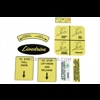 David Brown Implematic chassis stikkerset