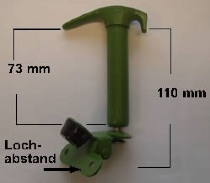 Motorkaphaak met rubber dop,