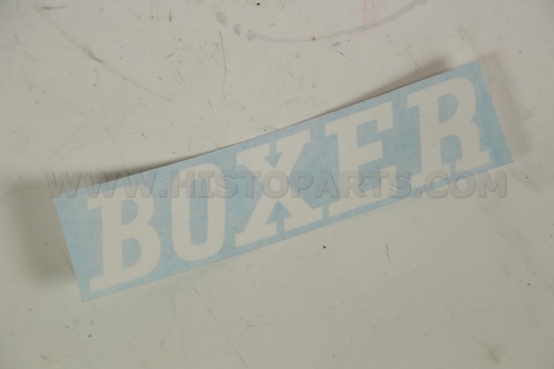 BOXER stikker
