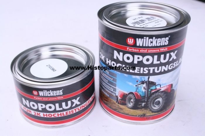 Case IH, Diepzwart. 2 componenten lak