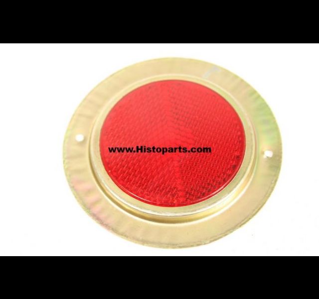 Reflector met stalen rand