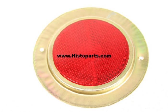 Reflector met stalen rand