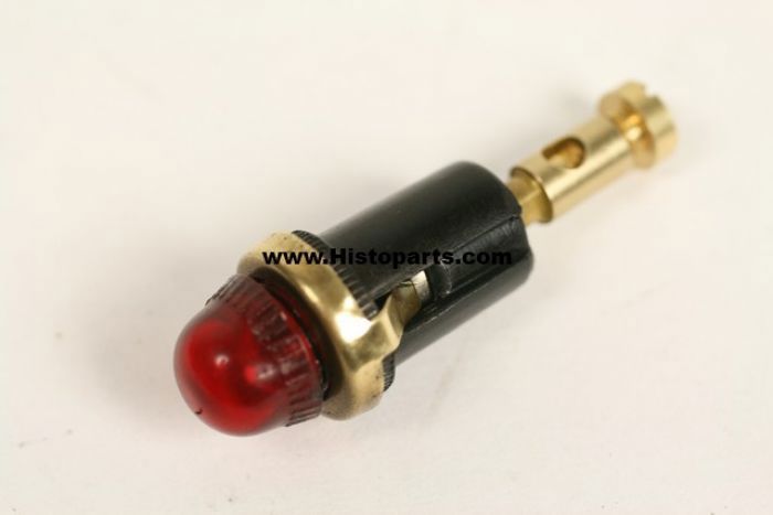 Dashboard lamp, rood