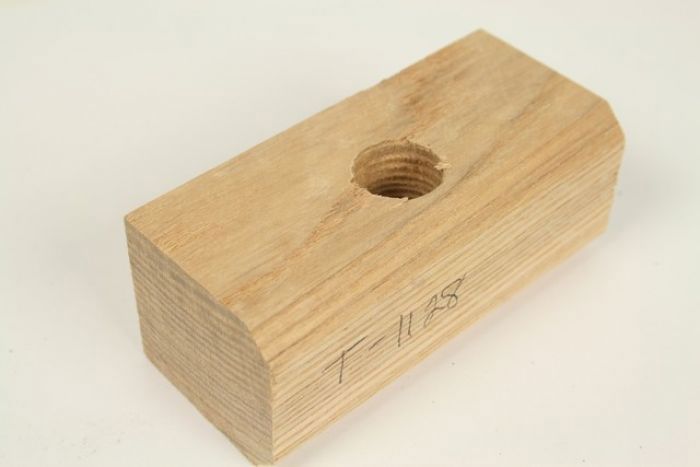 Wood block for steering box. Ford T