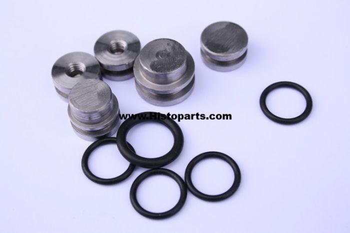 Plug en o-ring set. external service, Fordson major en Dexta