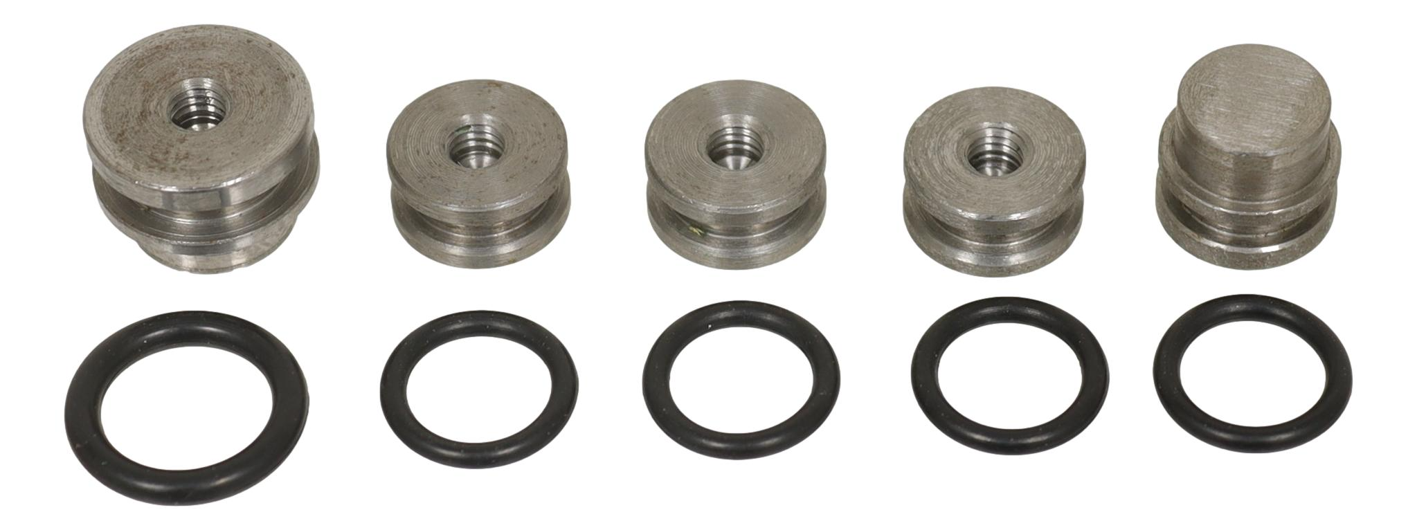 Plug en o-ring set. external service, Fordson major en Dexta