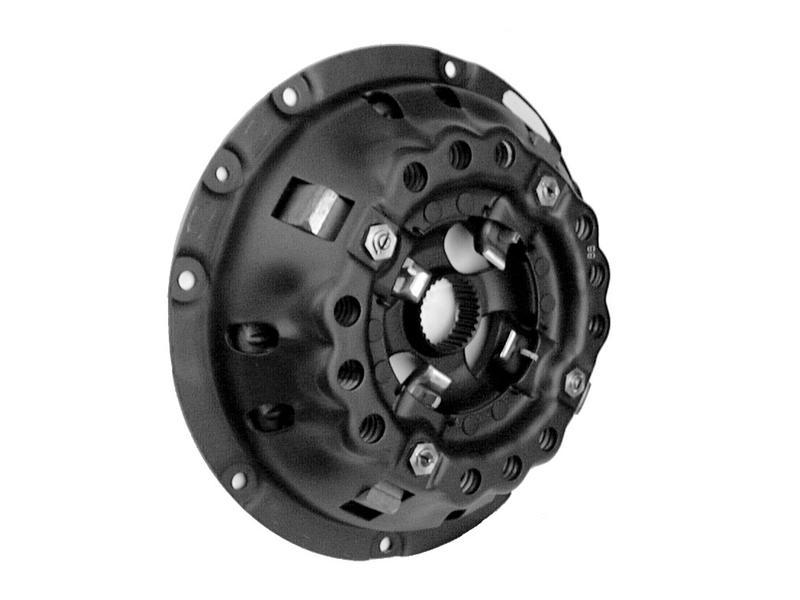 Pressure plate assembly with splined hub