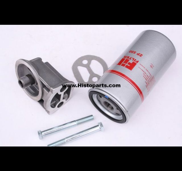 Oil filter conversion set. Perkins engines