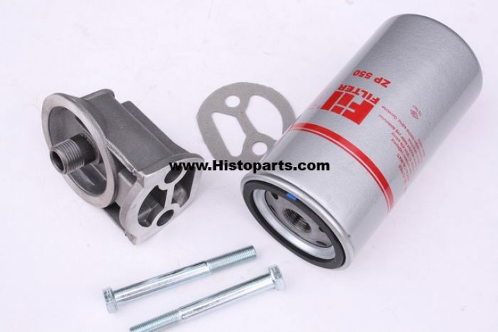 Oil filter conversion set. Perkins engines