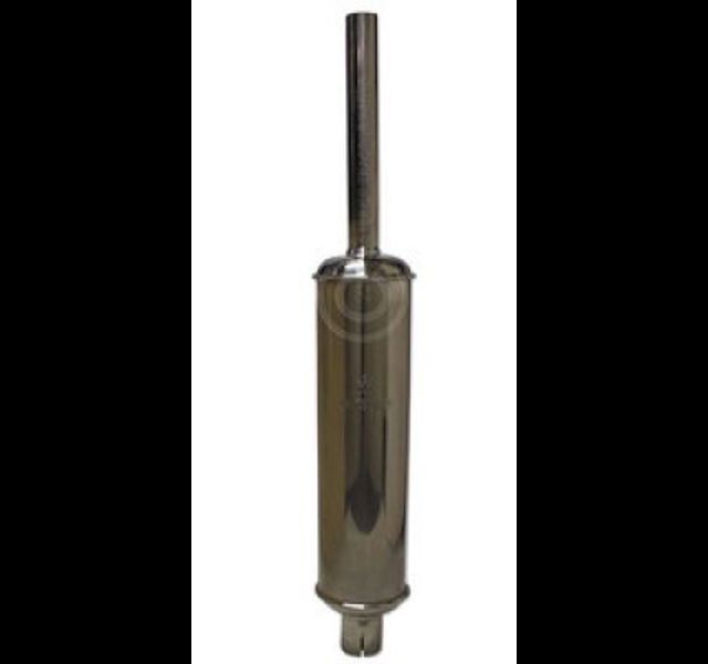Stainless steel silencer, Farmall A, B, C