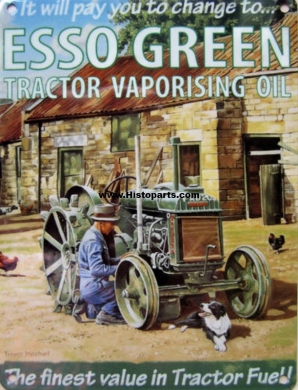 Fordson met ESSO brandstoffen.