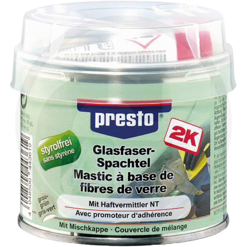 Presto Fibreglass filler, 1000 gr