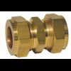 Messing nippel 1/4"x 1/4"