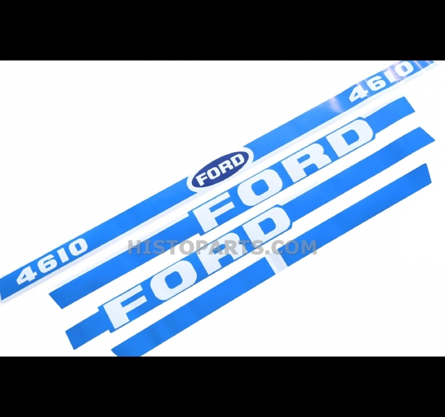 Ford 4610 Bonnet decal set