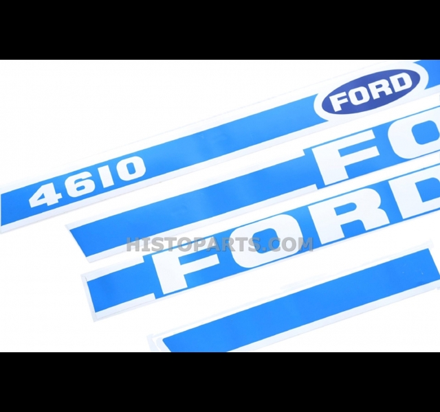 Ford 4610 Bonnet decal set Histoparts