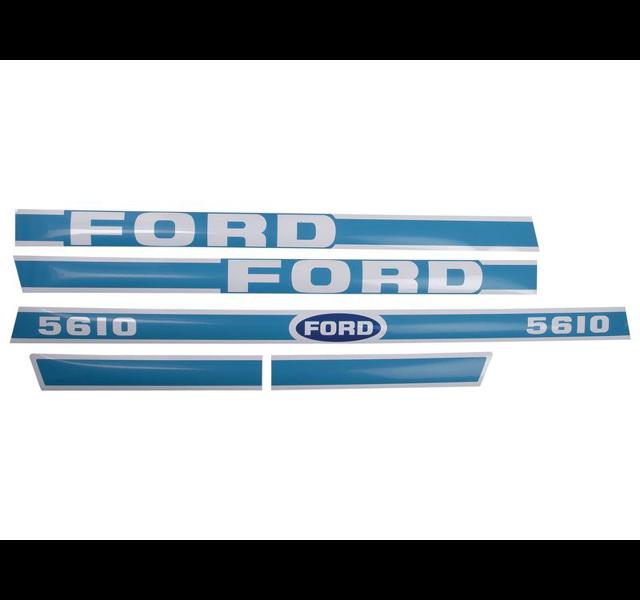 Ford 5610 Bonnet decal set