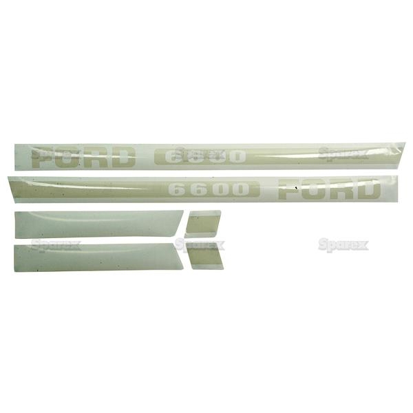 Ford 6600 Bonnet decal set