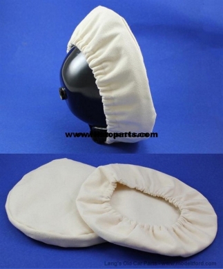 Cotton cover for brass rim electric lights. Ford model T