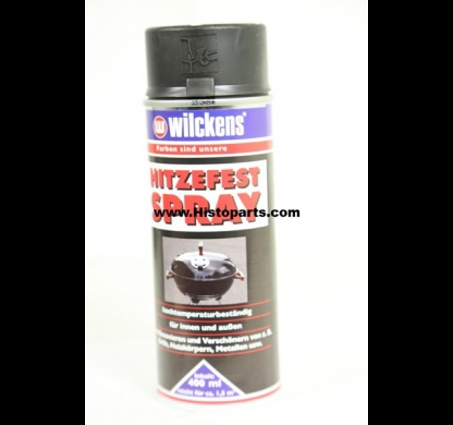 Heat resistant black spray