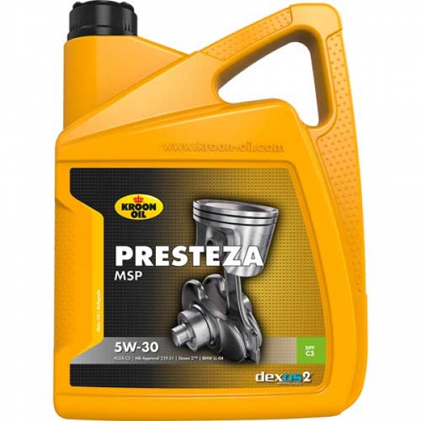 Kroon Synthetische motorolie 5W-30. Can 5 Ltr.