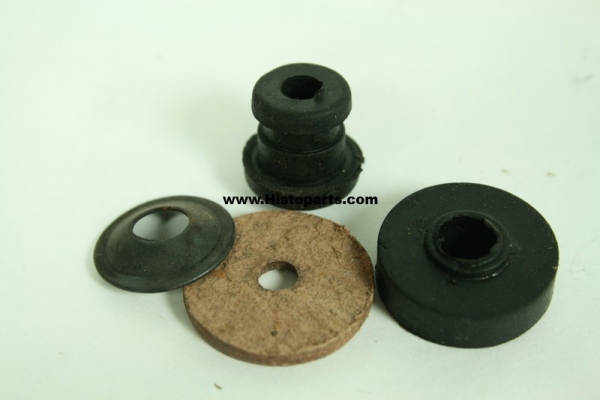 Choke rod grommet set. A-Ford 1928-31