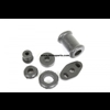 Schutboard rubber tule set. A-Ford
