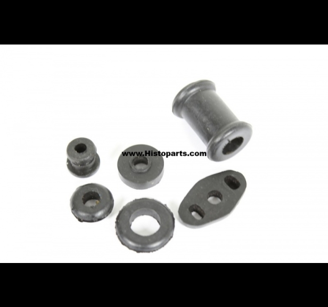 Schutboard rubber tule set. A-Ford