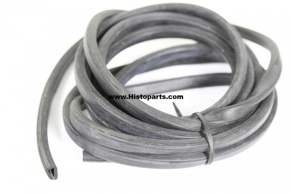 Set rubber u-profielen zij- en achterramen A-Ford