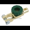 Battery terminal with cut off