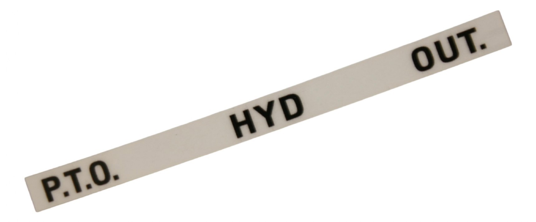 PTO HYD OUT Decal Nuffield