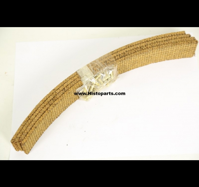 Brake lining set. TT-truck