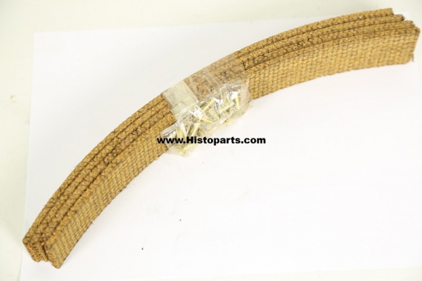Brake lining set. TT-truck