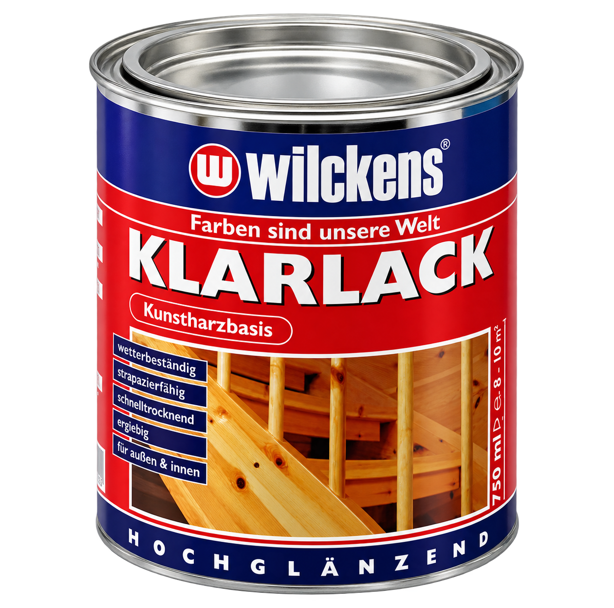 Blanke lak. blik 0.75 Ltr