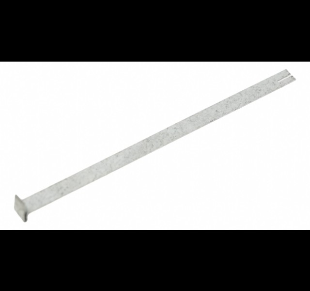 Metal support strap, steel coil box