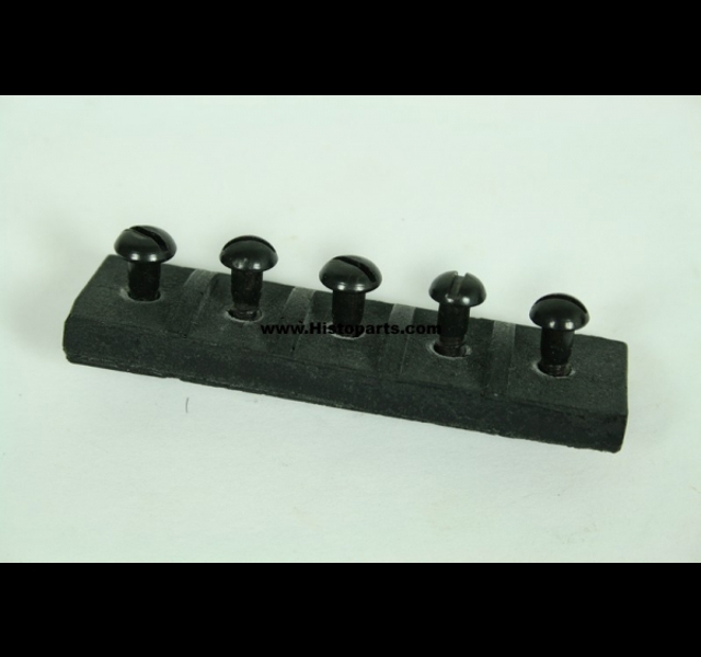 Terminal block, 5 contact points. T-Ford