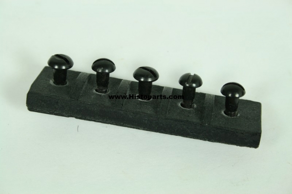 Terminal block, 5 contact points. T-Ford