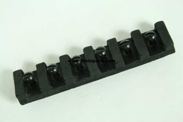 Terminal block, 6 contact. T-Ford