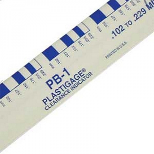 Plastigage Blue, for adjusting (babbit) bearings Histoparts