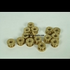 Set messing moeren voor trilbobine box. T-Ford