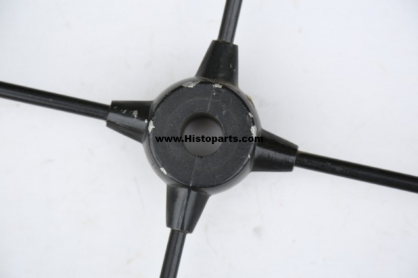 Stuurwiel 4 spaaks, 450 mm. 25 mm boring Histoparts